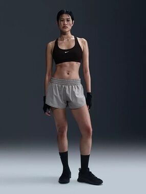 Nike Gray Women's Athletic Running Shorts